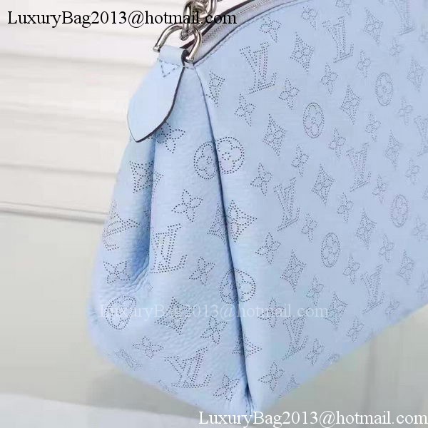 Louis Vuitton Mahina Leather BABYLONE CHAIN BB Bag M51223 Blue