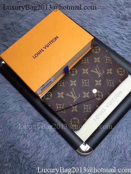 Louis Vuitton Monogram Canvas JEANNE WALLET M62155 Orange