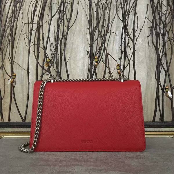 Gucci Dionysus Lichee Pattern Medium Shoulder Bag 400249 Red