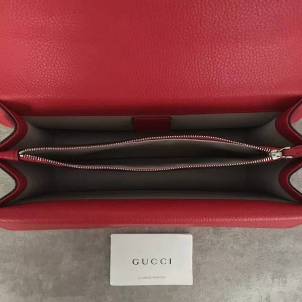 Gucci Dionysus Lichee Pattern Medium Shoulder Bag 400249 Red