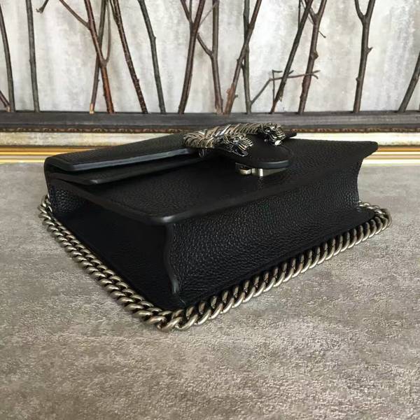 Gucci Dionysus Lichee Pattern Mini Shoulder Bag 421970 Black