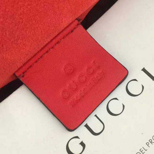 Gucci Mini Dionysus GG Canvas Shoulder Bag 421970 Red