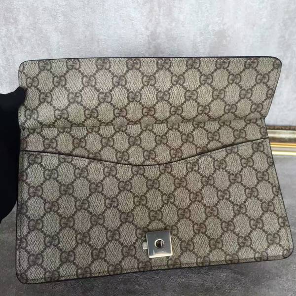 Gucci Medium Dionysus GG Canvas Shoulder Bag 400249 Black