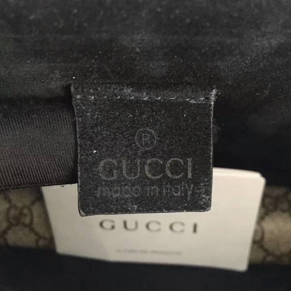 Gucci Medium Dionysus GG Canvas Shoulder Bag 400249 Black