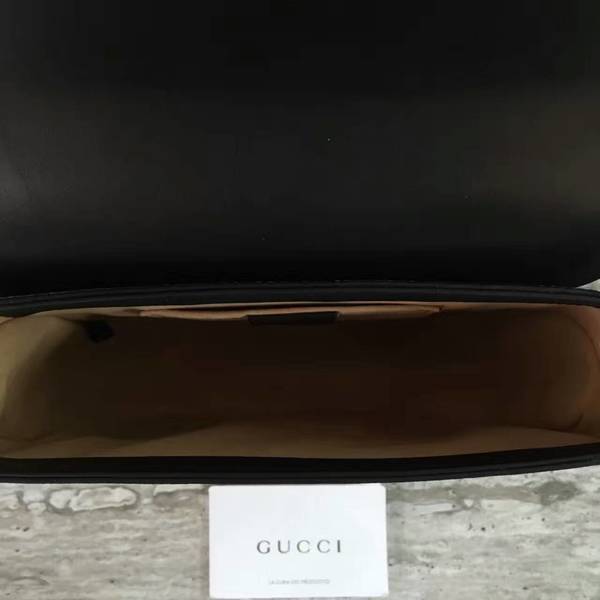 Gucci GG Canvas Shoulder Bag 453189 Black&Brown