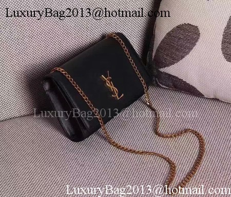 Saint Laurent mini Monogramme Cross-body Shoulder Bag 326076 Black