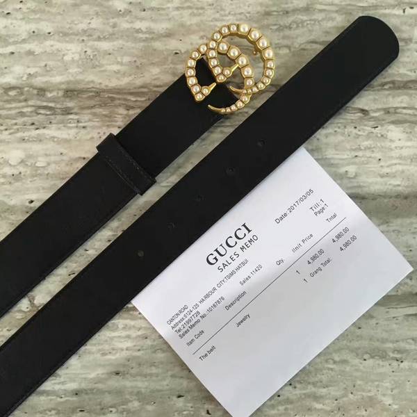 Gucci Original Calf Leather 2.5CM Belt 68883A Gucci Original Calf Leather 2.5CM Belt 68883A