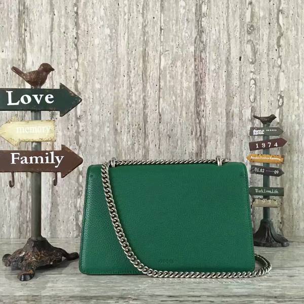 Gucci Dionysus Lichee Pattern Medium Shoulder Bag 400249 Green