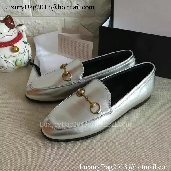 Gucci Casual Shoes GG1122 Silver