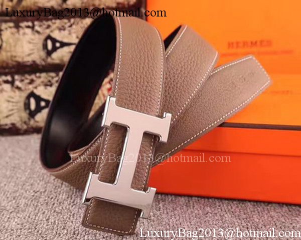 Hermes 40mm Belt H170417 Grey