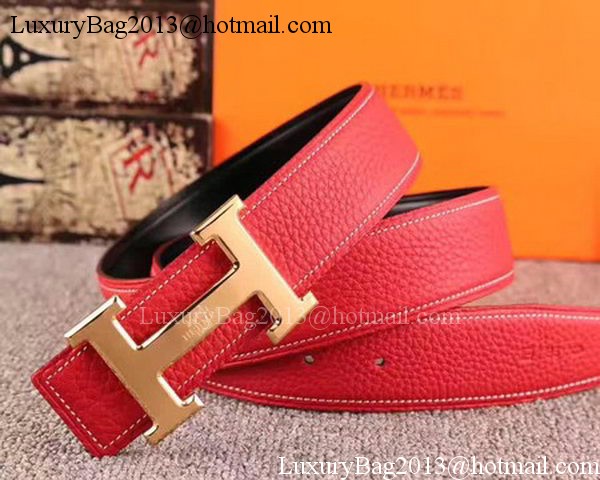 Hermes 40mm Belt H170417 Red