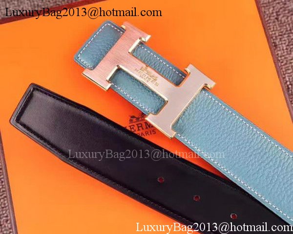 Hermes 40mm Belt H170417 SkyBlue