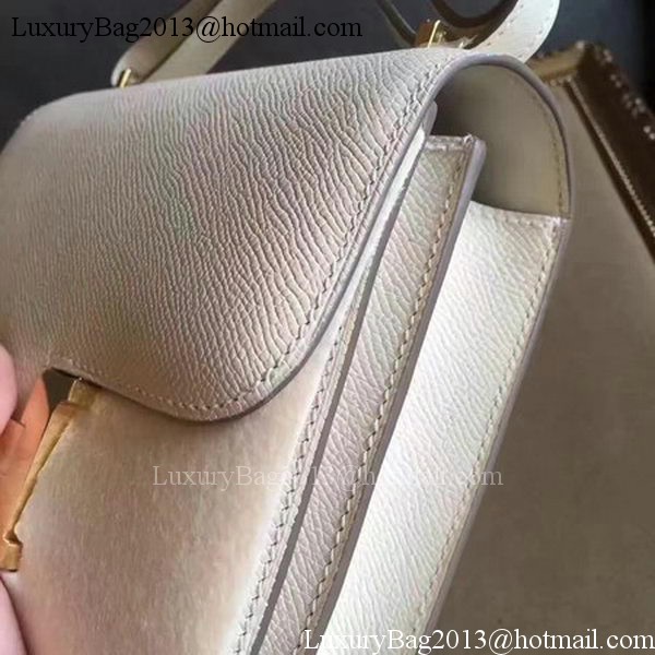 Hermes Constance Bag Original Leather H027 Offwhite