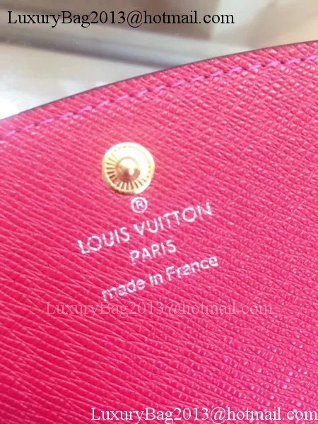 Louis Vuitton Monogram Canvas Emilie Wallet M60136 Rose