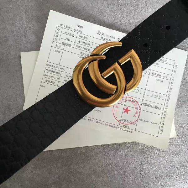 Gucci Original Calf Leather 4.0CM Belt 17419B Gucci Original Calf Leather 4.0CM Belt 17419B