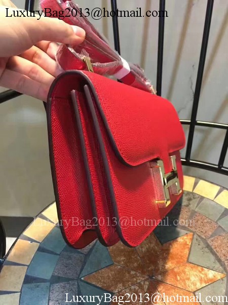 Hermes Constance Bag Calfskin Leather H9978 Red