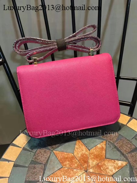 Hermes Constance Bag Calfskin Leather H9978 Rose