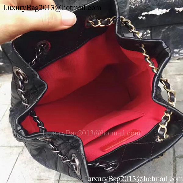 Chanel Hobo Bag Original Sheepskin Leather A92994 Black