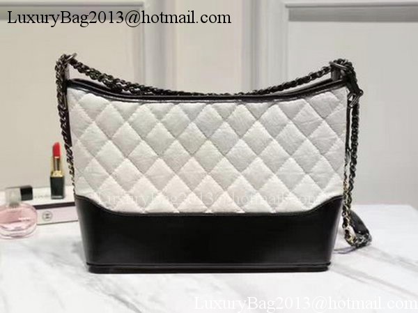 Chanel Medium Shoulder Bag Sheepskin Leather A93826 White