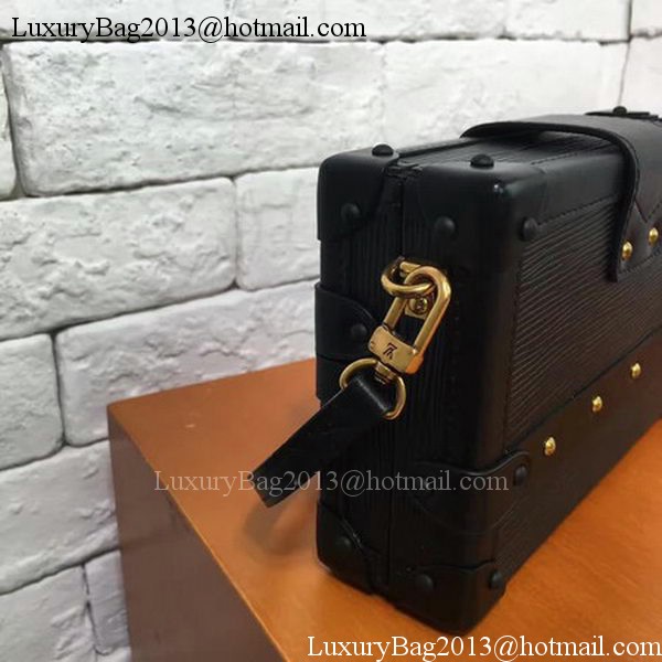 Louis Vuitton Epi Leather PETITE MALLE M54650 Black