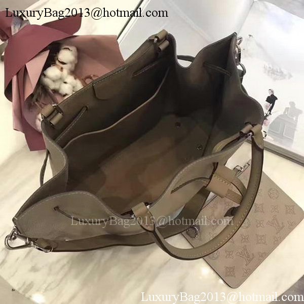 Louis Vuitton Mahina Leather GIROLATA Bag M54403 Grey