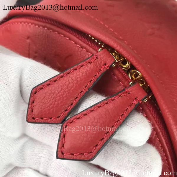 Louis Vuitton Monogram Empreinte SORBONNE BACKPACK M44016 Red