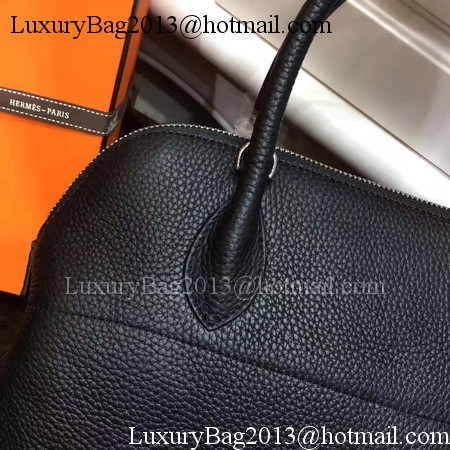 Hermes Bolide 31CM Calfskin Leather Tote Bag B3302 Black