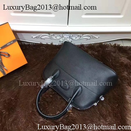 Hermes Bolide 31CM Calfskin Leather Tote Bag B3302 Black
