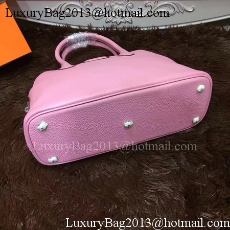 Hermes Bolide 31CM Calfskin Leather Tote Bag B3302 Pink