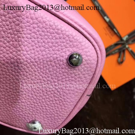 Hermes Bolide 31CM Calfskin Leather Tote Bag B3302 Pink