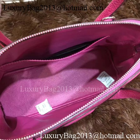 Hermes Bolide 31CM Calfskin Leather Tote Bag B3302 Rose