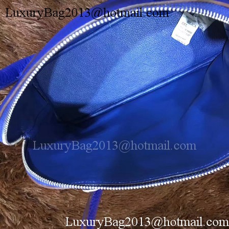 Hermes Bolide 31CM Calfskin Leather Tote Bag B3302 Royal