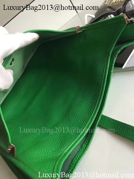 Hermes Evelyne 30cm Messenger Bag E3301 Green