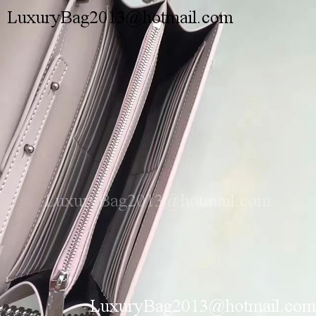 Saint Laurent mini Croco Leather Cross-body Shoulder Bag 360458 Pink