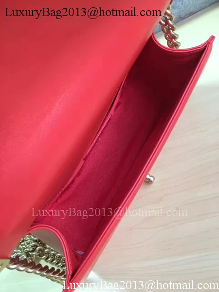 Boy Chanel Flap Bag Original Calfskin Leather A67086B Red
