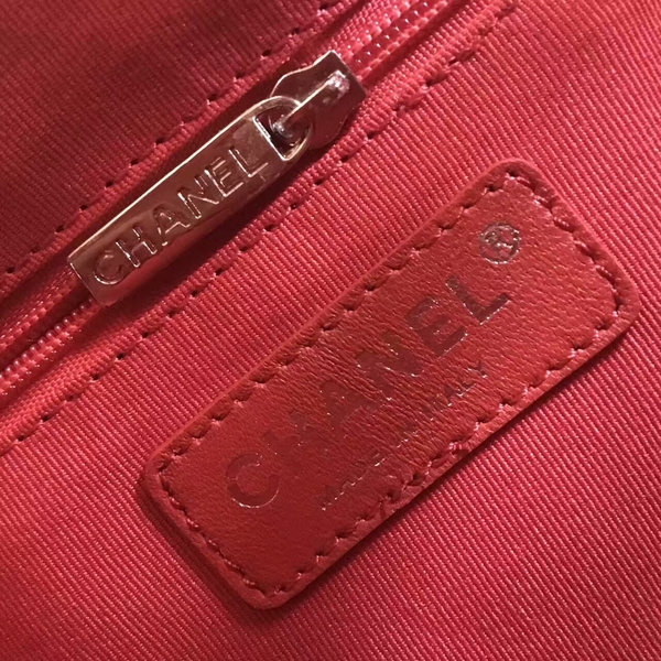 Chanel Gabrielly Calf Leather Shoulder Bag 93824 Black&White