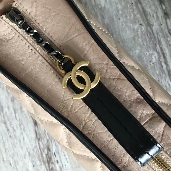 Chanel Gabrielly Calf Leather Shoulder Bag 93824 Camel