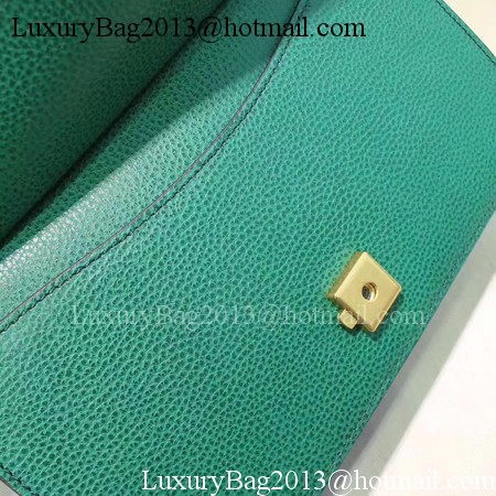 Gucci Dionysus Blooms Leather Shoulder Bag 400249 Green