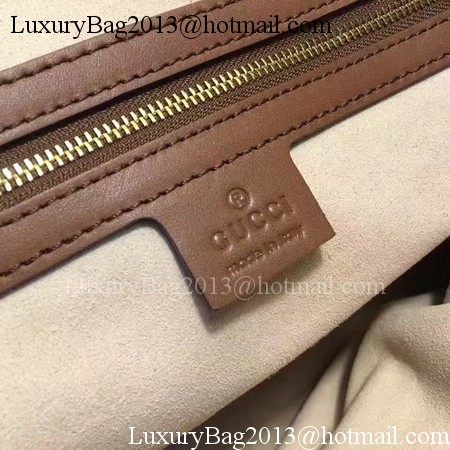 Gucci GG Supreme Tote Bag 453705 Brown