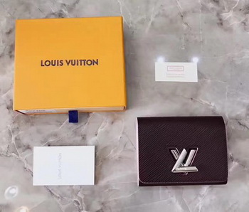Louis Vuitton Epi Leather TWIST COMPACT WALLET M64414 Wine