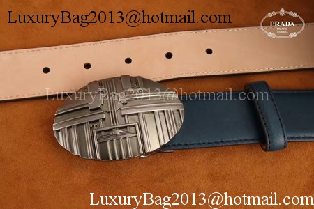 Prada Leather Belt PD0802 Royal