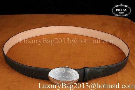 Prada Leather Belt PD0804 Black