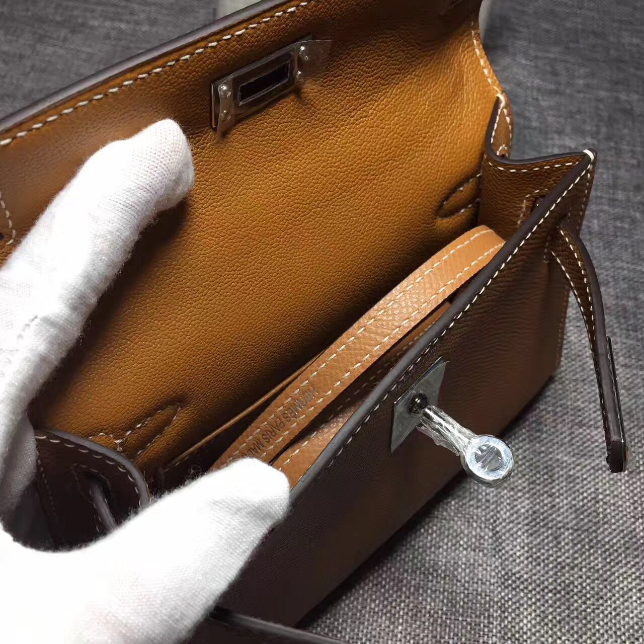Hermes Kelly Tote Bag Original Leather 17088