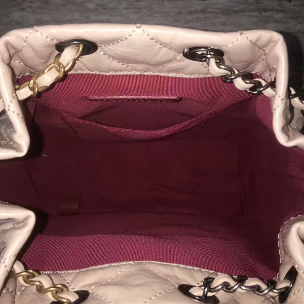 Chanel Sheepskin Leather Backpack 93825 Light Pink