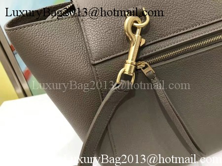 Celine Belt Bag Original Litchi Leather C3349 Grey