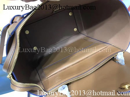 Celine Belt Bag Original Smooth Leather C3349 Brown&Blue