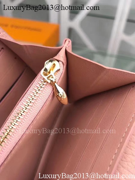 Louis Vuitton CRUISE 2017 CAPUCINES WALLET M64551 Pink