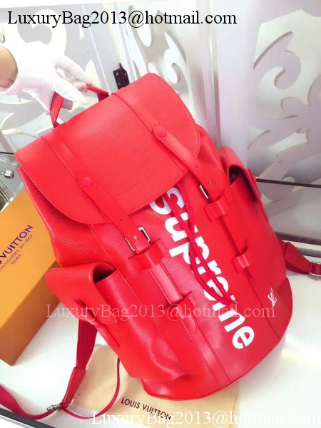 Louis Vuitton Epi Leather CHRISTOPHER PM M50159 Red