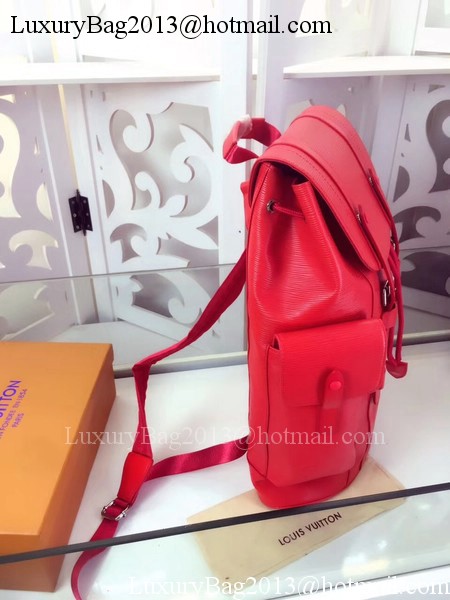 Louis Vuitton Epi Leather CHRISTOPHER PM M50159 Red