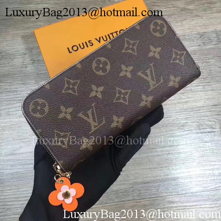 Louis Vuitton Monogram Canvas CLEMENCE WALLET M64201 Orange